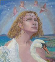 オェングス ケルト神話の妖精国の王 美と若さを司る男神 Waqwaq