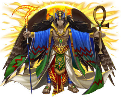 太陽神ラー 太陽の化身 エジプトの最高神にして宇宙の創造者 Waqwaq