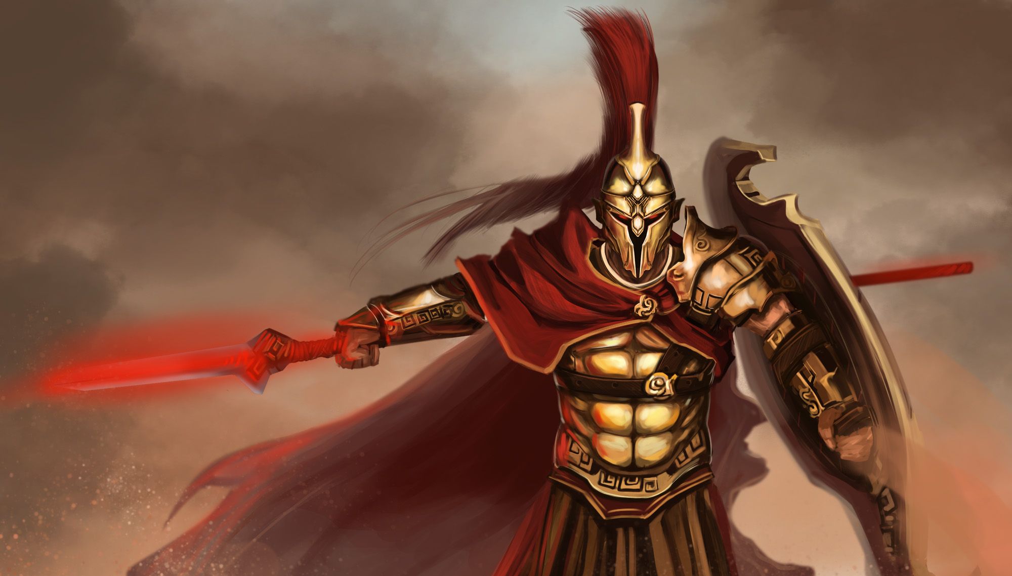 アレス、美形で残忍な嫌われ者？ ギリシャ神話の軍神。 - waqwaq